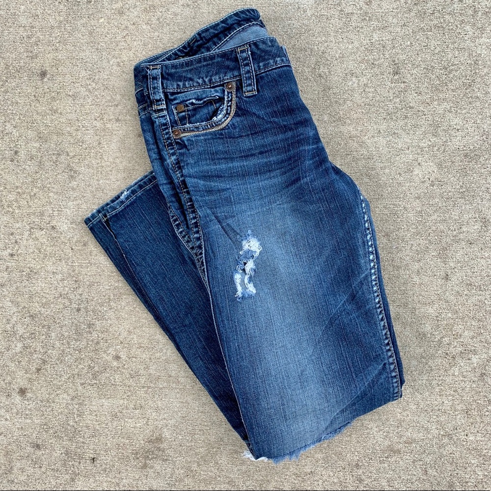 silver bootcut jeans - Picture 6 of 6
